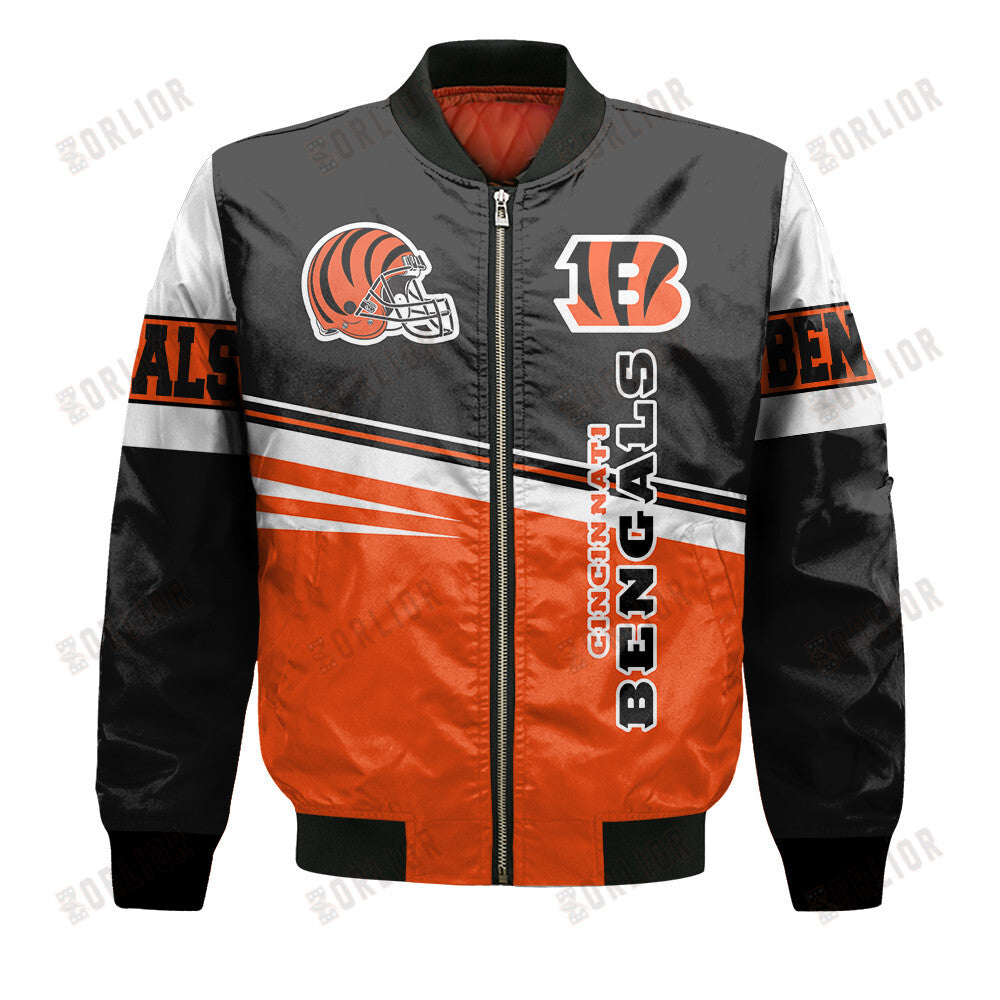 Cincinnati Bengals Football Team 2024 - 25 Second Family Bomber Jacket