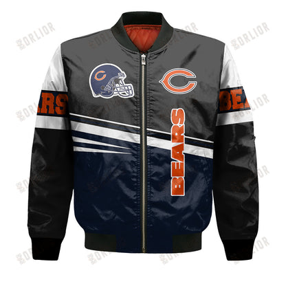 Chicago Bears Football Team 2024 - 25 Second Family Bomber Jacket