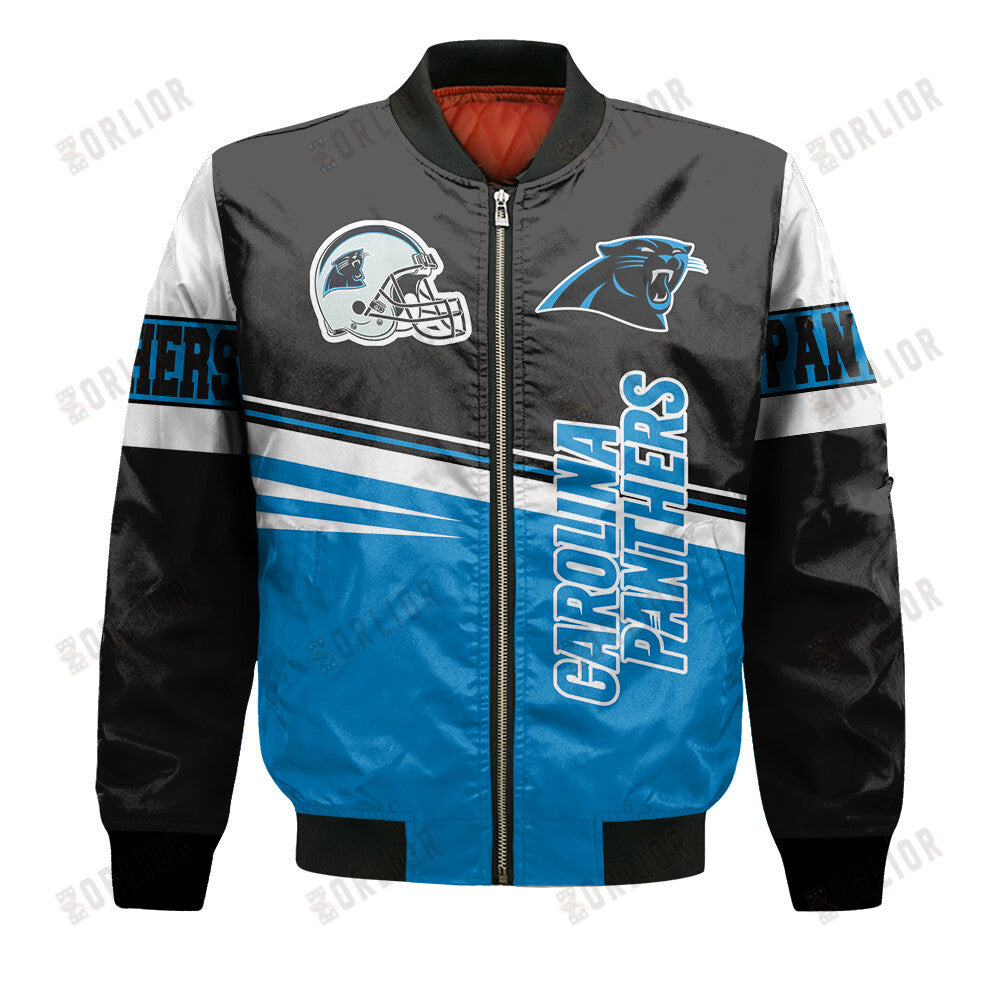 Carolina Panthers Football Team 2024 - 25 Second Family Bomber Jacket