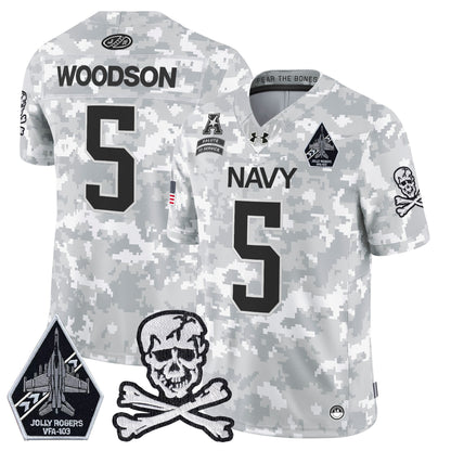 Navy Midshipmen 2024 Salute to Service Vapor Limited Jersey - All Stitched