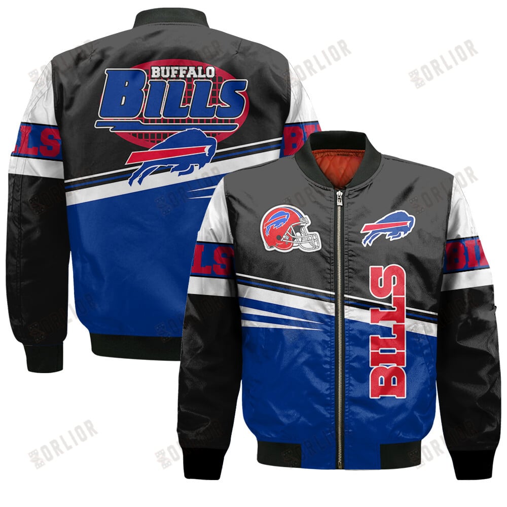 Buffalo Bills Football Team 2024 - 25 Second Family Bomber Jacket