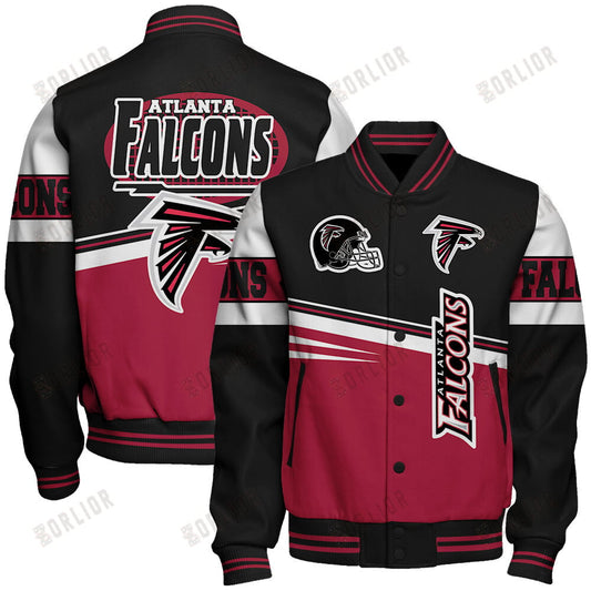 Atlanta Falcons Football Team 2024 - 25 Second Family Unisex Varsity Jacket