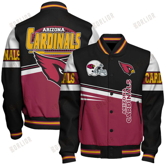 Arizona Cardinals Football Team 2024 - 25 Second Family Unisex Varsity Jacket