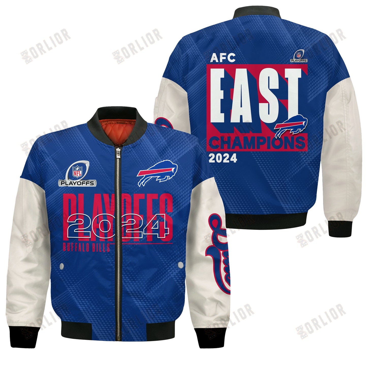 Buffalo Bills AFC EAST Champions 2024 Bomber Jacket