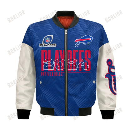 Buffalo Bills Ready To Roll AFC EAST Champions 2024 Bomber Jacket