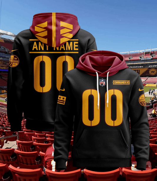 Washington Commanders Pullover Custom Hoodie