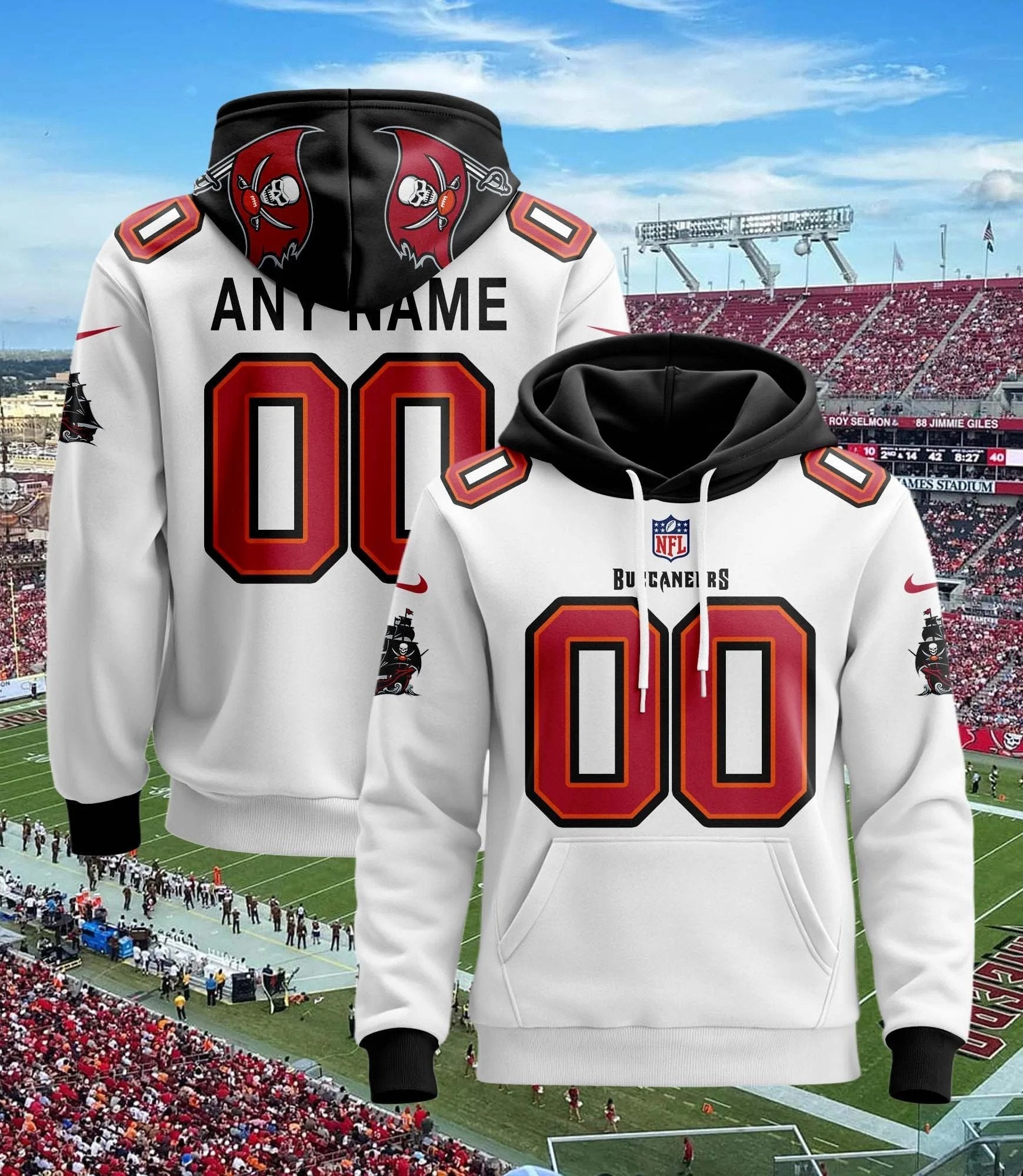 Tampa Bay Buccaneers Pullover Custom Hoodie