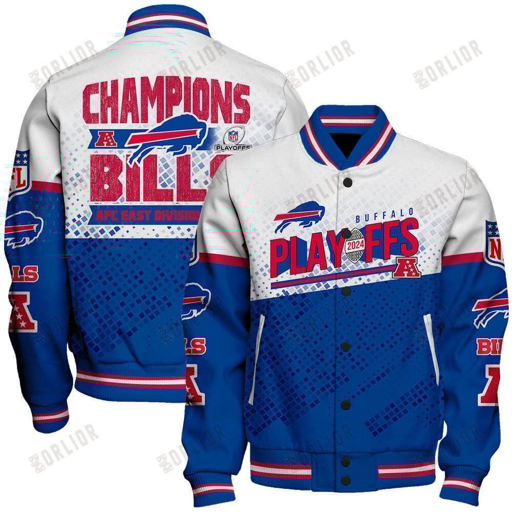 Buffalo Bills Football 2024- 25 Immortal Glory Unisex Varsity Jacket