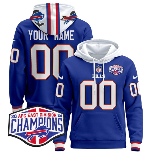 Buffalo Bills 2024 Custom Pullover Hoodie V2