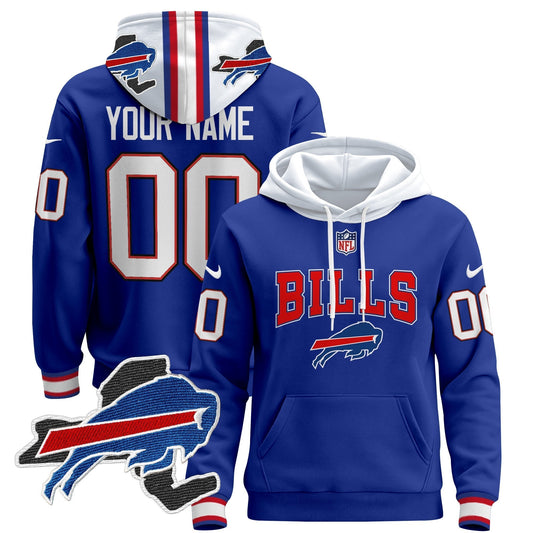 Buffalo Bills 2024 Custom Pullover Hoodie V3