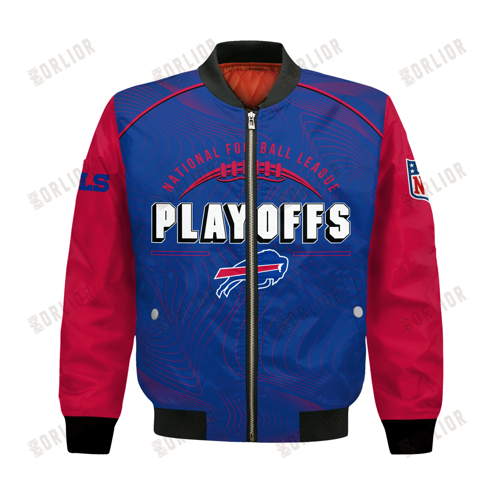 Buffalo Bills Football 2024- 25 Our Honor, Our Faith Bomber Jacket