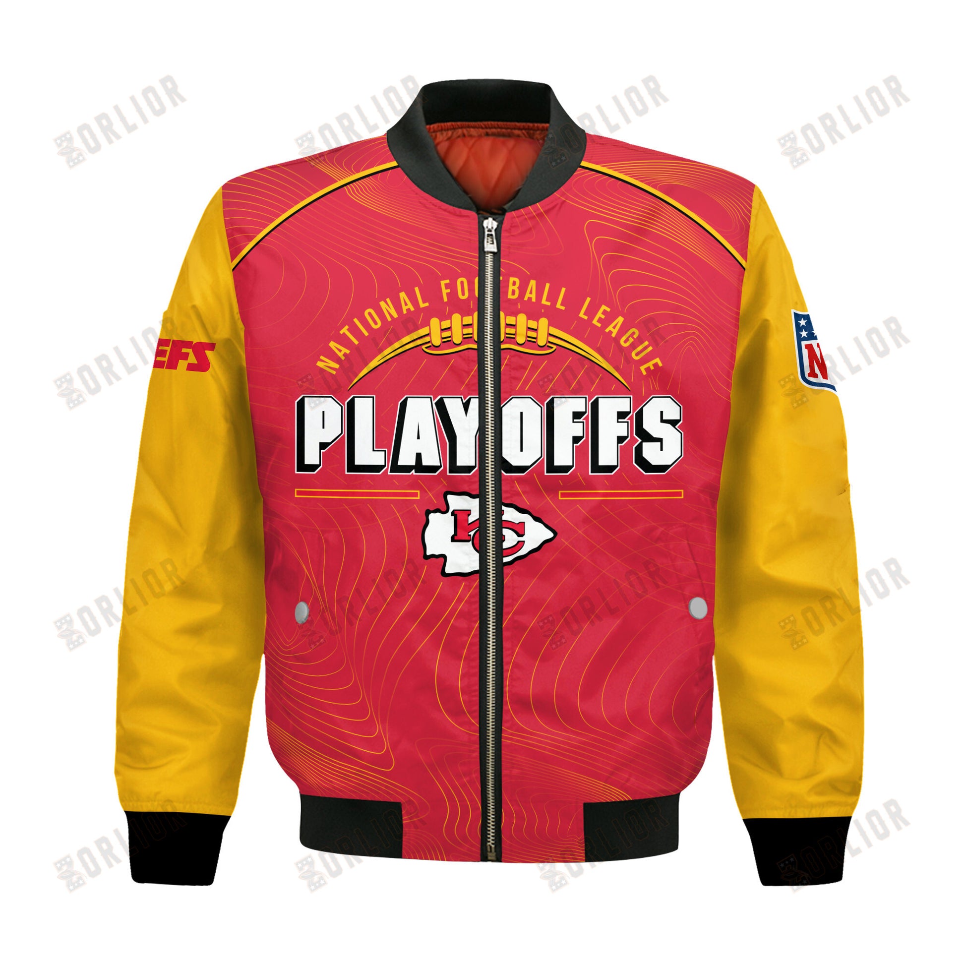 Kansas City Chiefs Football 2024- 25 Our Honor, Our Faith Bomber Jacket