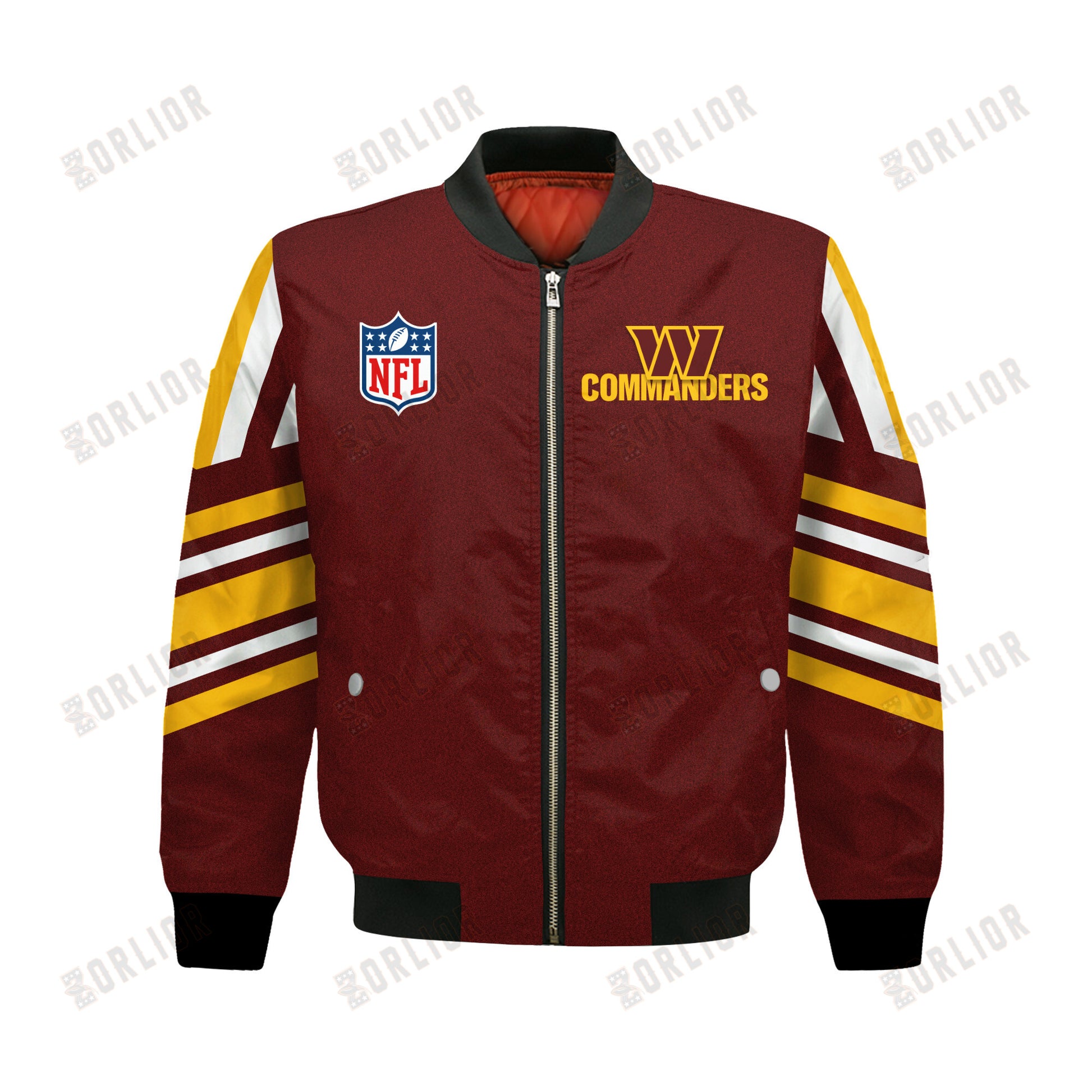 Washington Commanders Football Team 2024- 25 Immortal Faith Bomber Jacket