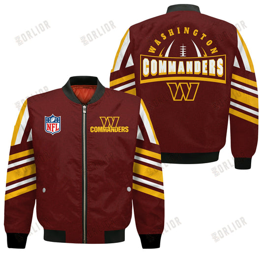 Washington Commanders Football Team 2024- 25 Immortal Faith Bomber Jacket