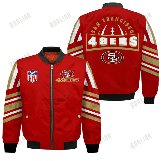 San Francisco 49ers Football Team 2024- 25 Immortal Faith Bomber Jacket