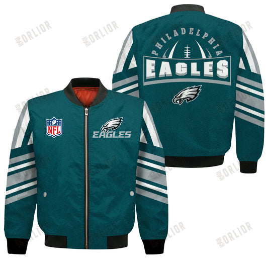 Philadelphia Eagles Football Team 2024- 25 Immortal Faith Bomber Jacket