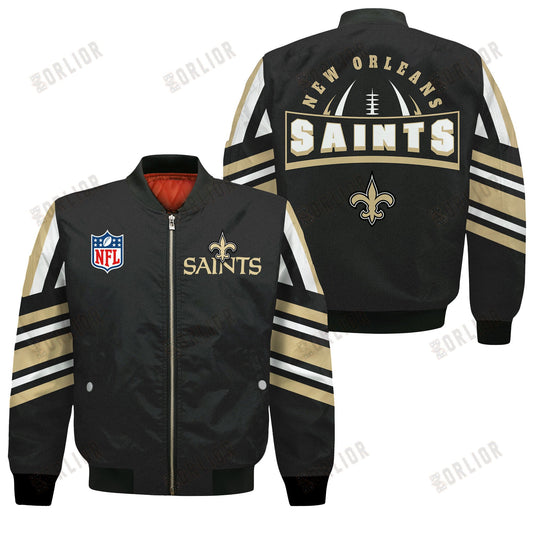 New Orleans Saints Football Team 2024- 25 Immortal Faith Bomber Jacket