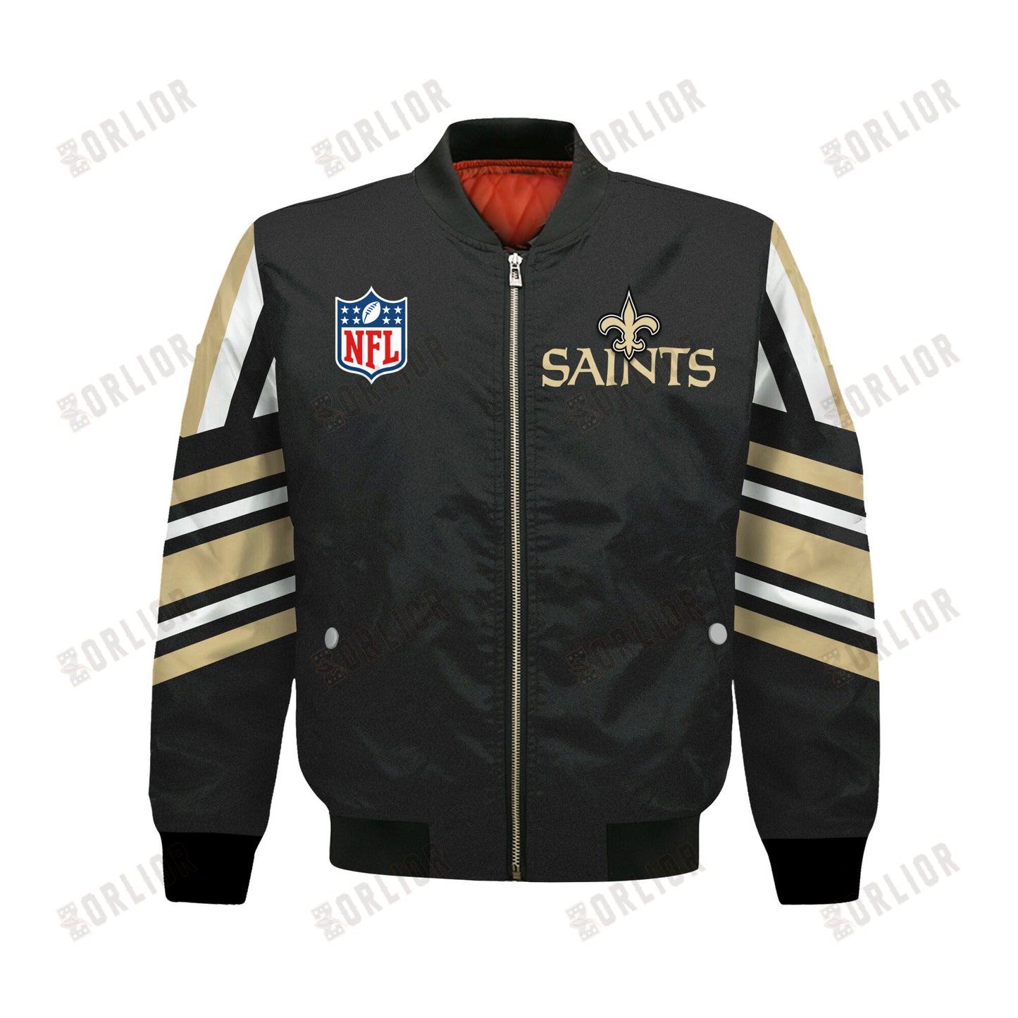 New Orleans Saints Football Team 2024- 25 Immortal Faith Bomber Jacket