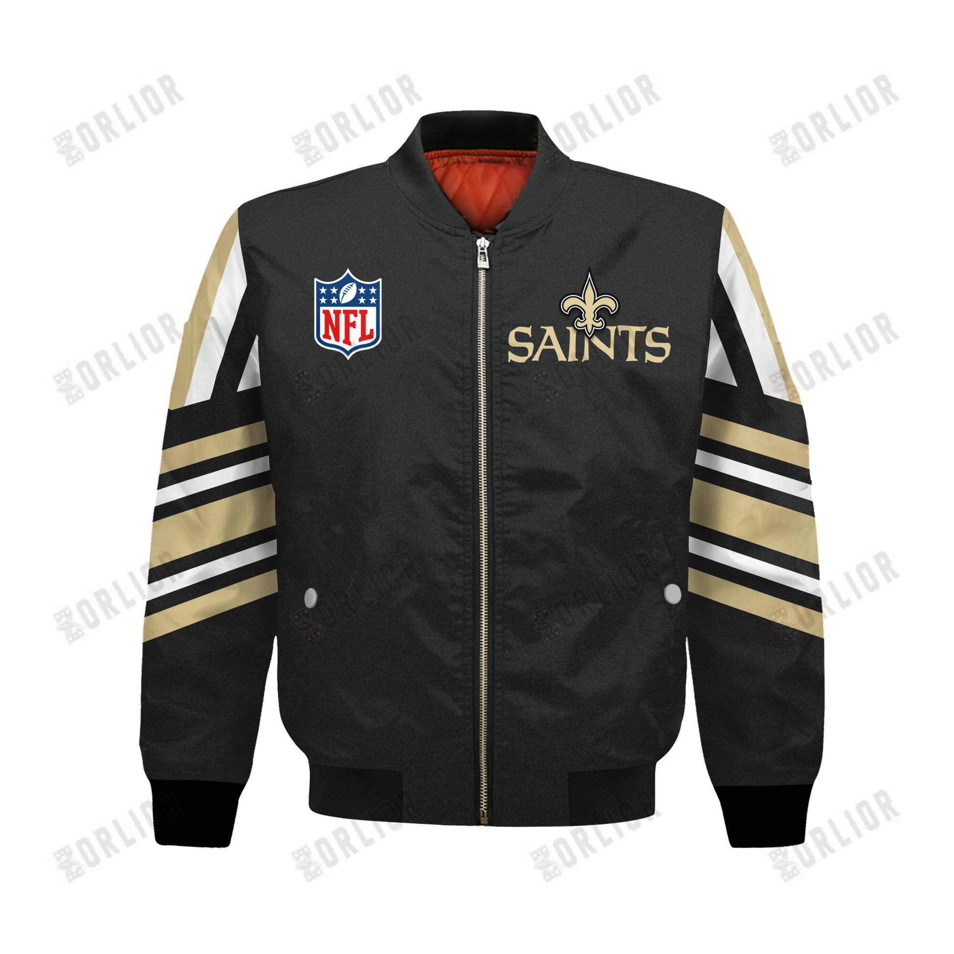 New Orleans Saints Football Team 2024- 25 Immortal Faith Bomber Jacket