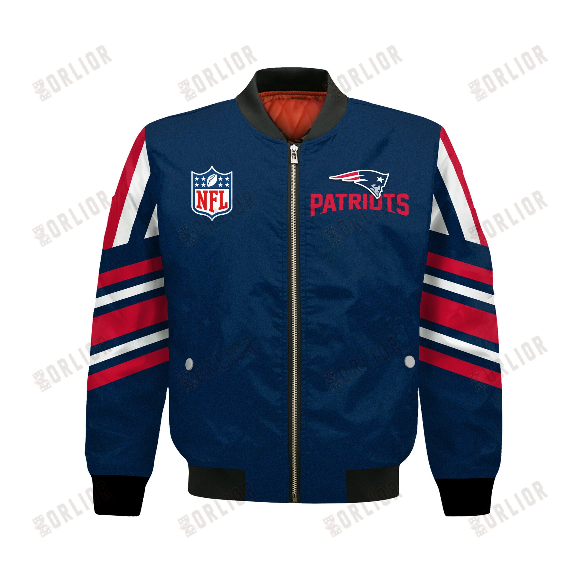 New England Patriots Football Team 2024- 25 Immortal Faith Bomber Jacket