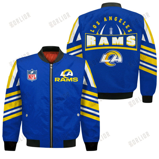 Los Angeles Rams Football Team 2024- 25 Immortal Faith Bomber Jacket