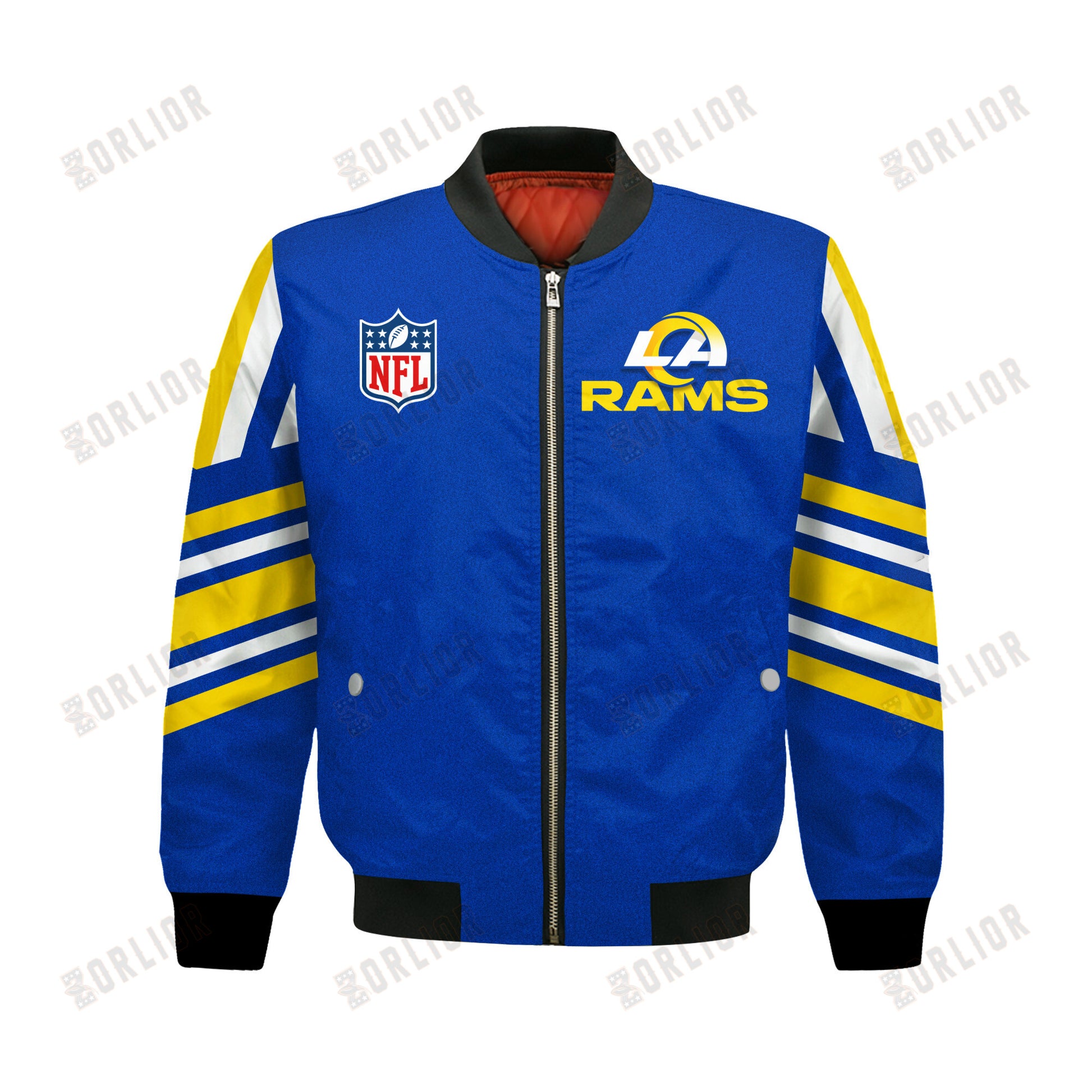 Los Angeles Rams Football Team 2024- 25 Immortal Faith Bomber Jacket