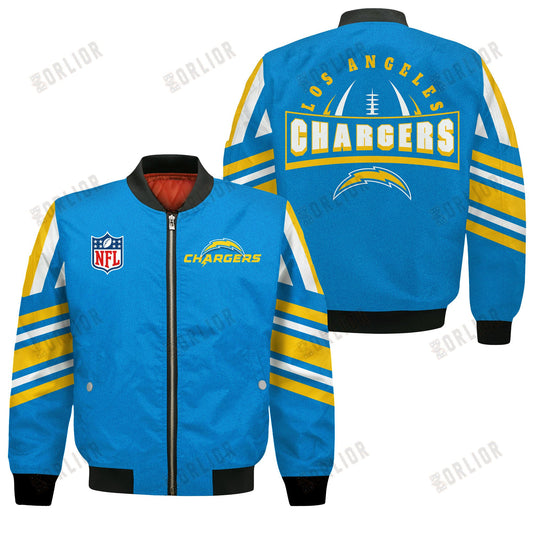 Los Angeles Chargers Football Team 2024- 25 Immortal Faith Bomber Jacket