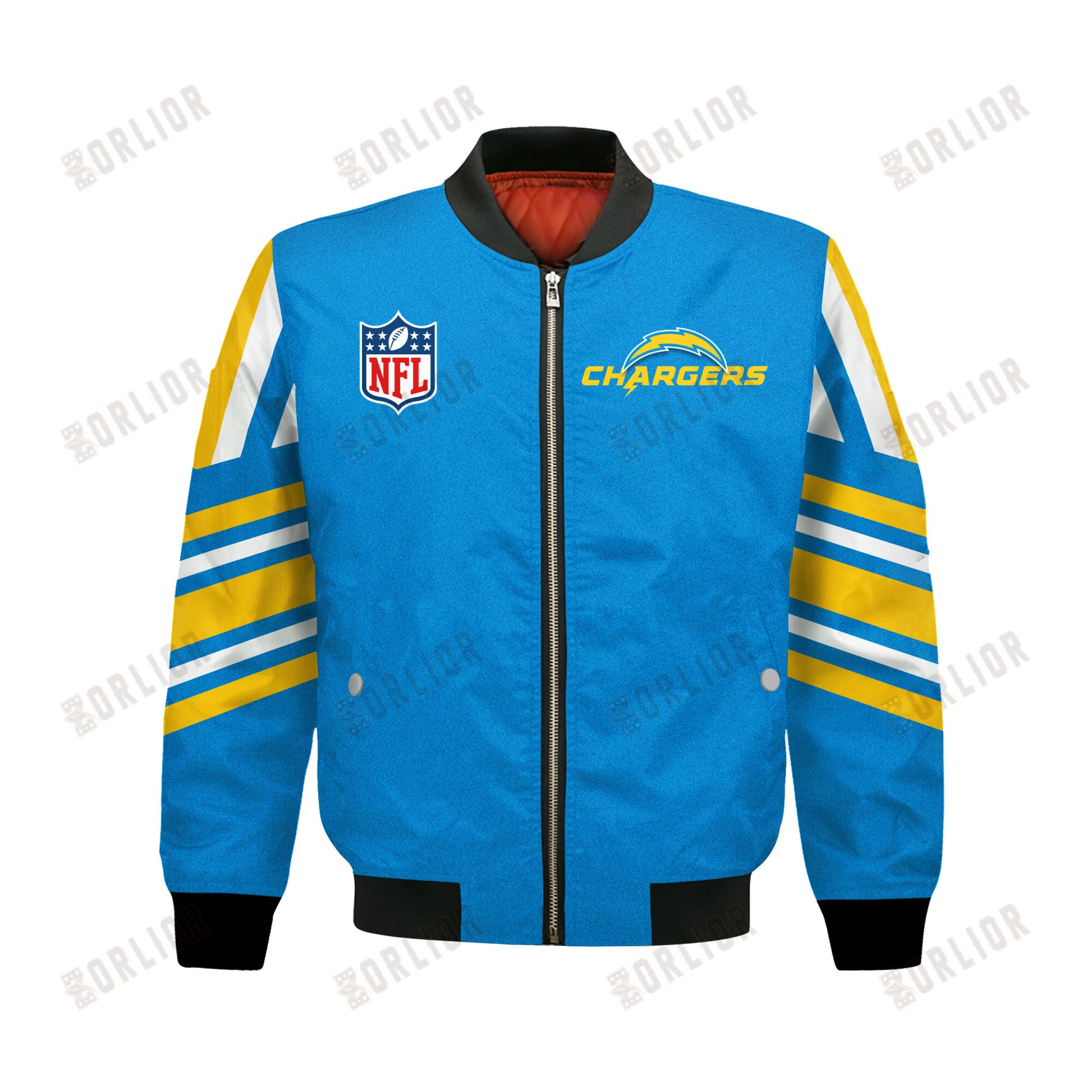 Los Angeles Chargers Football Team 2024- 25 Immortal Faith Bomber Jacket