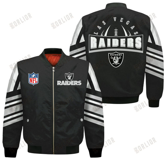 Las Vegas Raiders Football Team 2024- 25 Immortal Faith Bomber Jacket