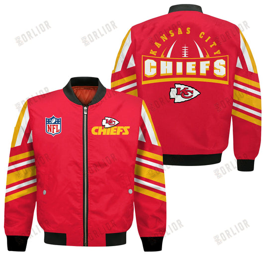 Kansas City Chiefs Football Team 2024- 25 Immortal Faith Bomber Jacket