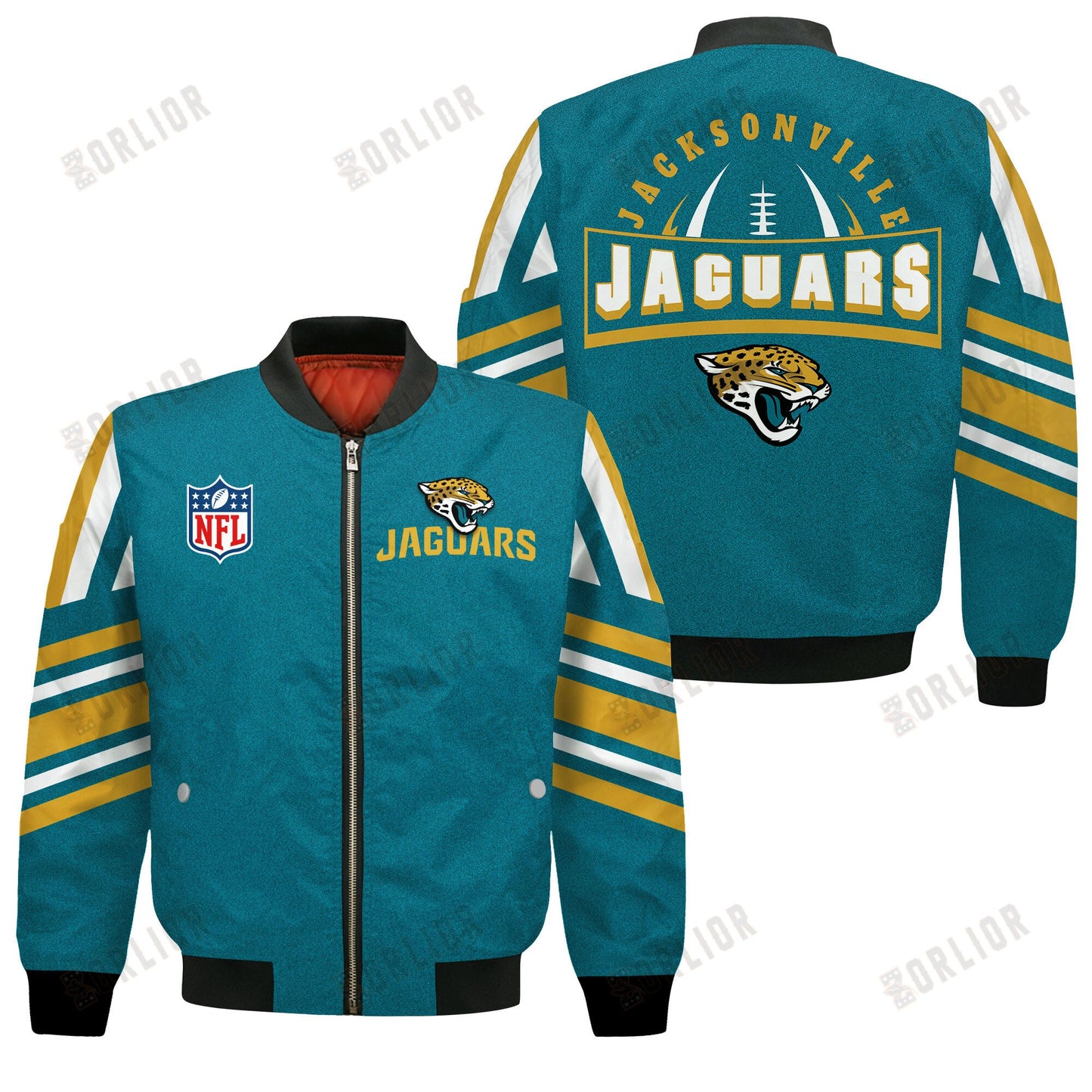Jacksonville Jaguars Football Team 2024- 25 Immortal Faith Bomber Jacket