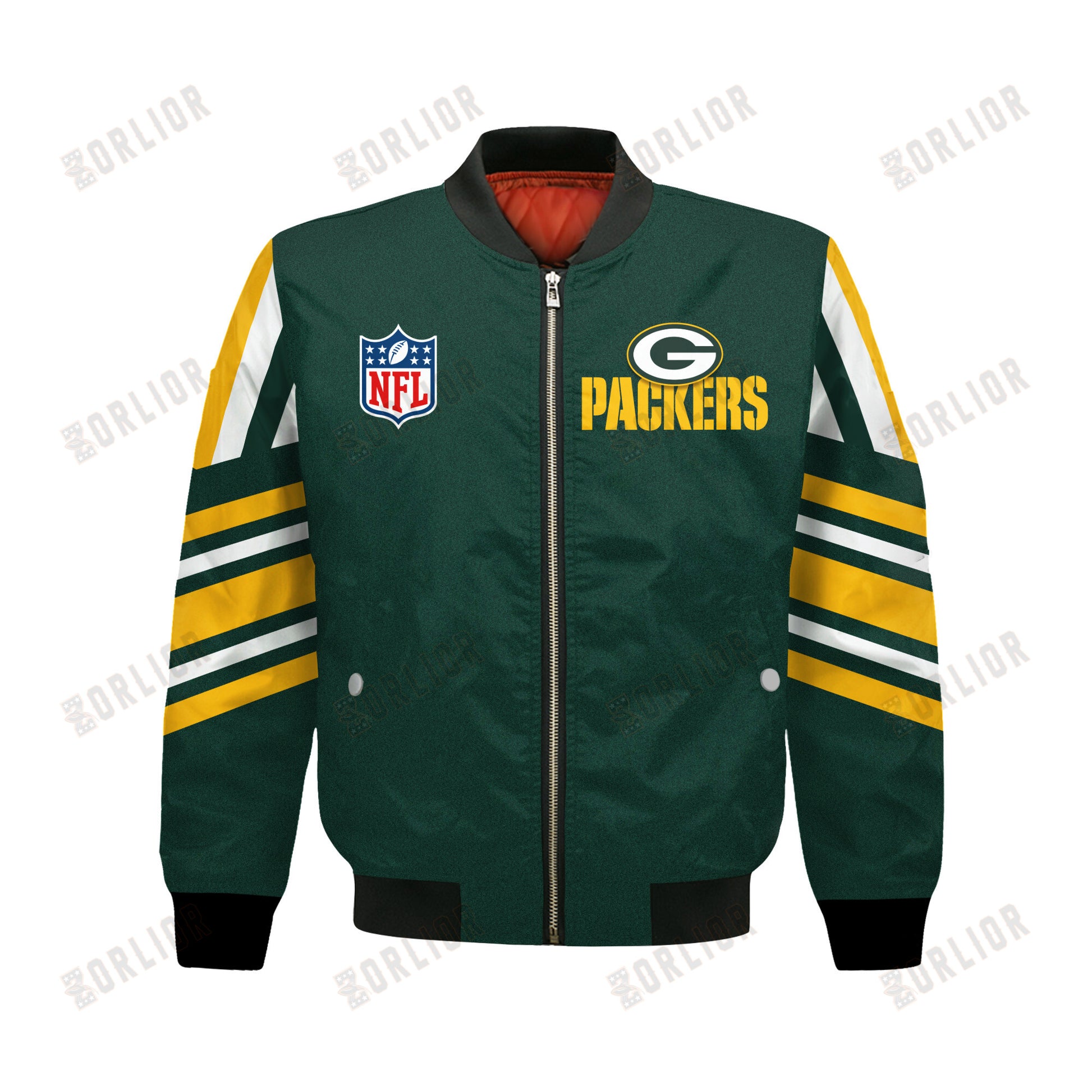 Green Bay Packers Football Team 2024- 25 Immortal Faith Bomber Jacket