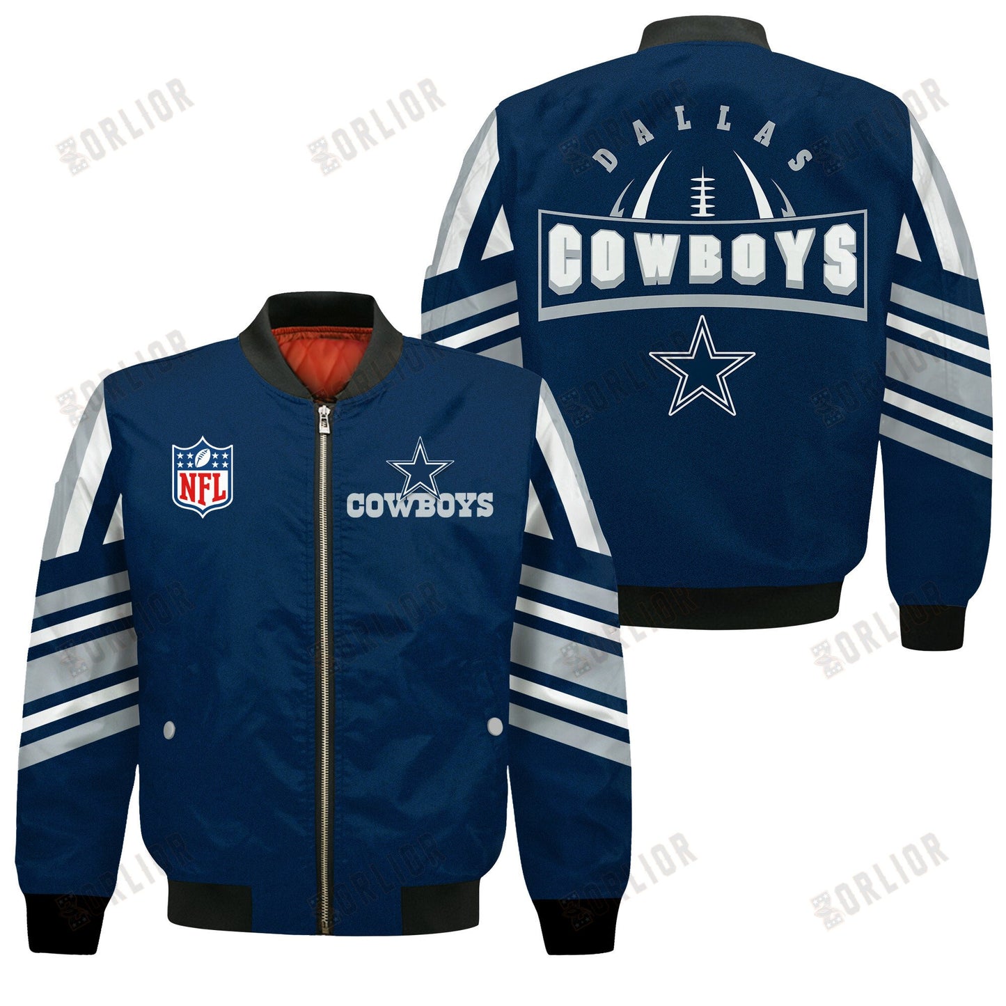 Dallas Cowboys Football Team 2024- 25 Immortal Faith Bomber Jacket
