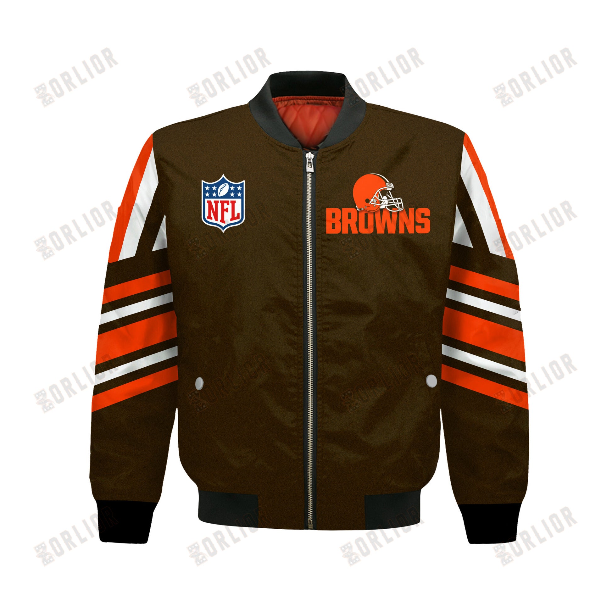 Cleveland Browns Football Team 2024- 25 Immortal Faith Bomber Jacket