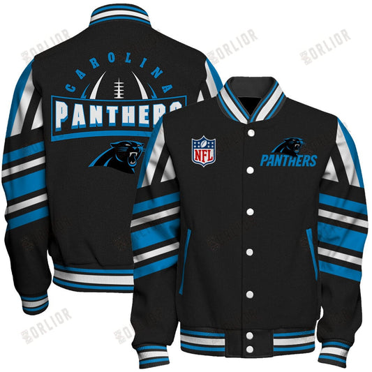 Carolina Panthers Football Team 2024- 25 Immortal Faith Unisex Varsity Jacket