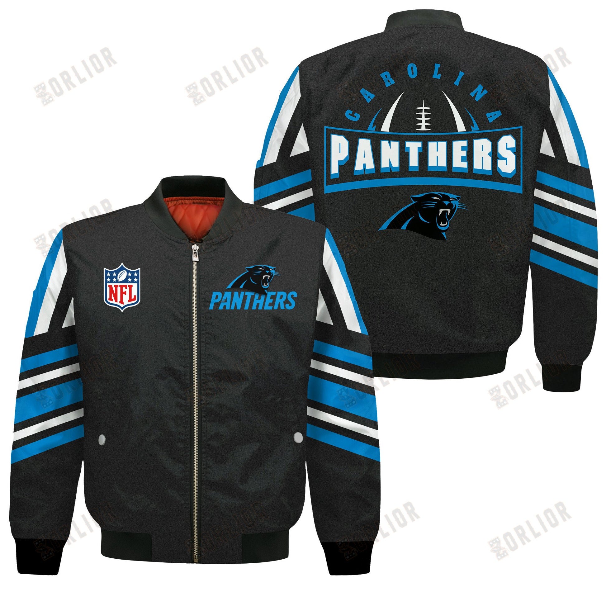 Carolina Panthers Football Team 2024- 25 Immortal Faith Bomber Jacket
