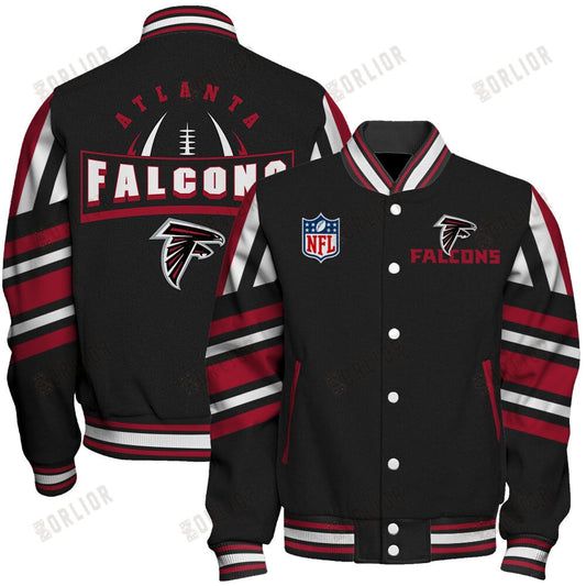 Atlanta Falcons Football Team 2024- 25 Immortal Faith Unisex Varsity Jacket