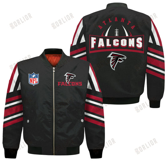 Atlanta Falcons Football Team 2024- 25 Immortal Faith Bomber Jacket