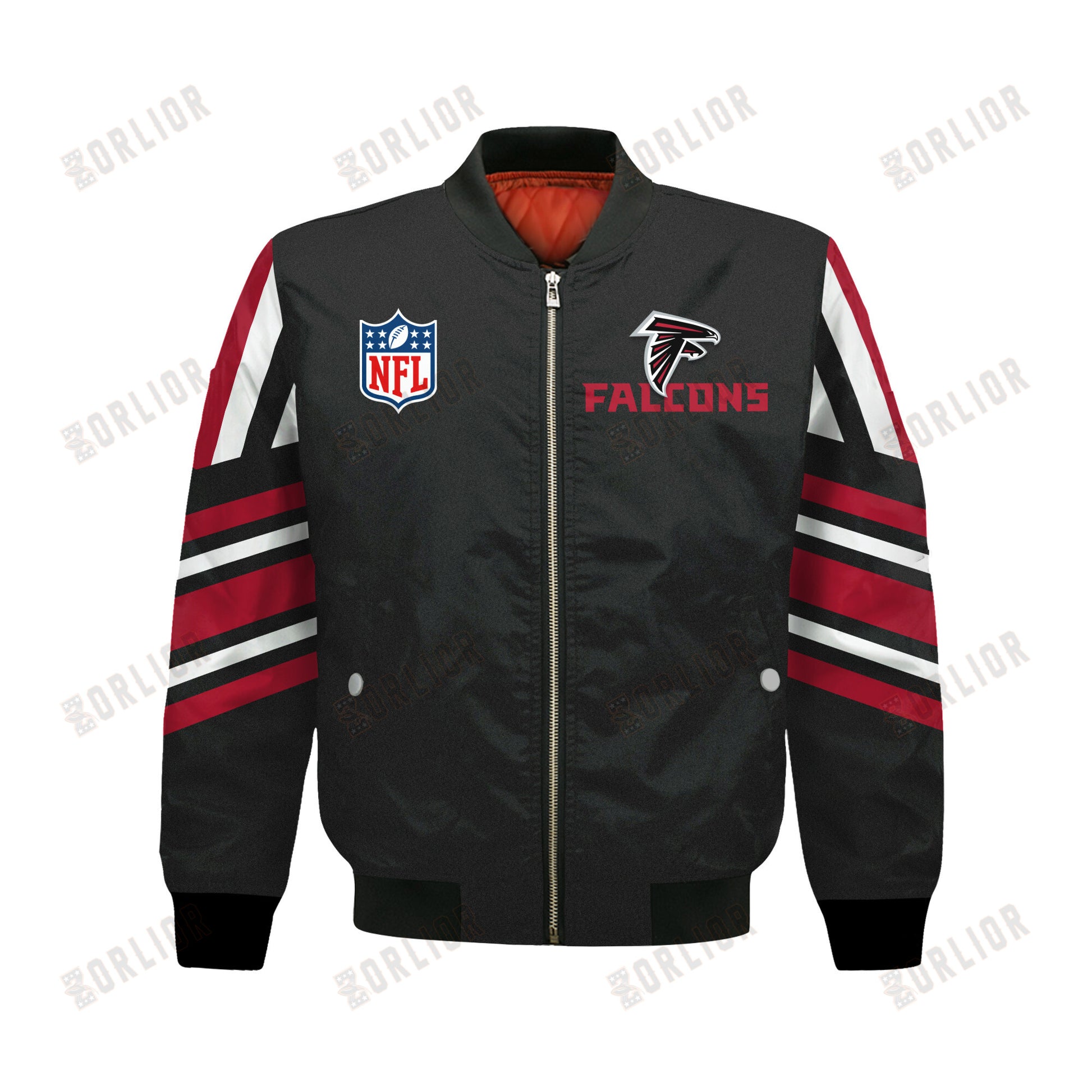 Atlanta Falcons Football Team 2024- 25 Immortal Faith Bomber Jacket