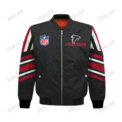 Atlanta Falcons Football Team 2024- 25 Immortal Faith Bomber Jacket