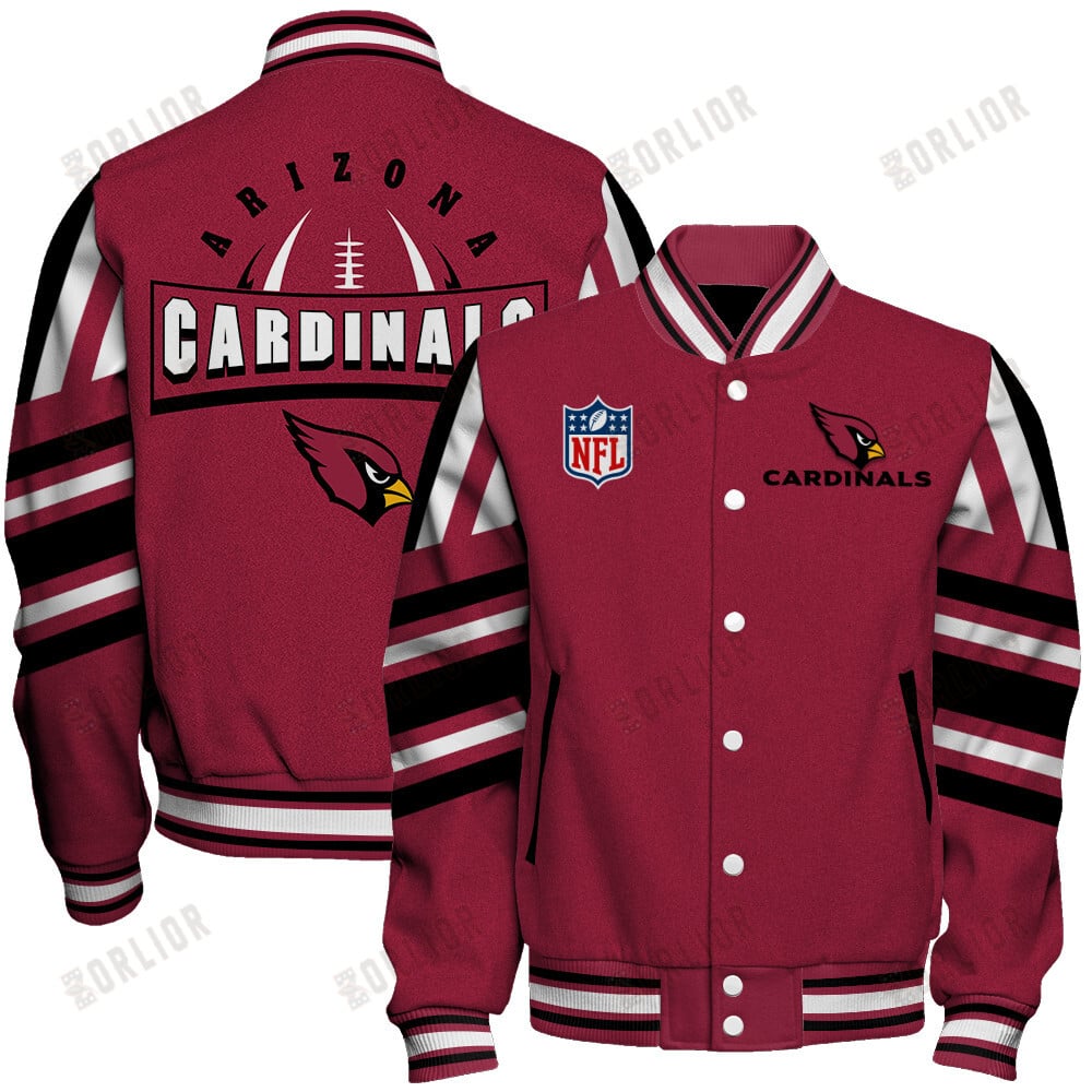 Arizona Cardinals Football Team 2024- 25 Immortal Faith Unisex Varsity Jacket