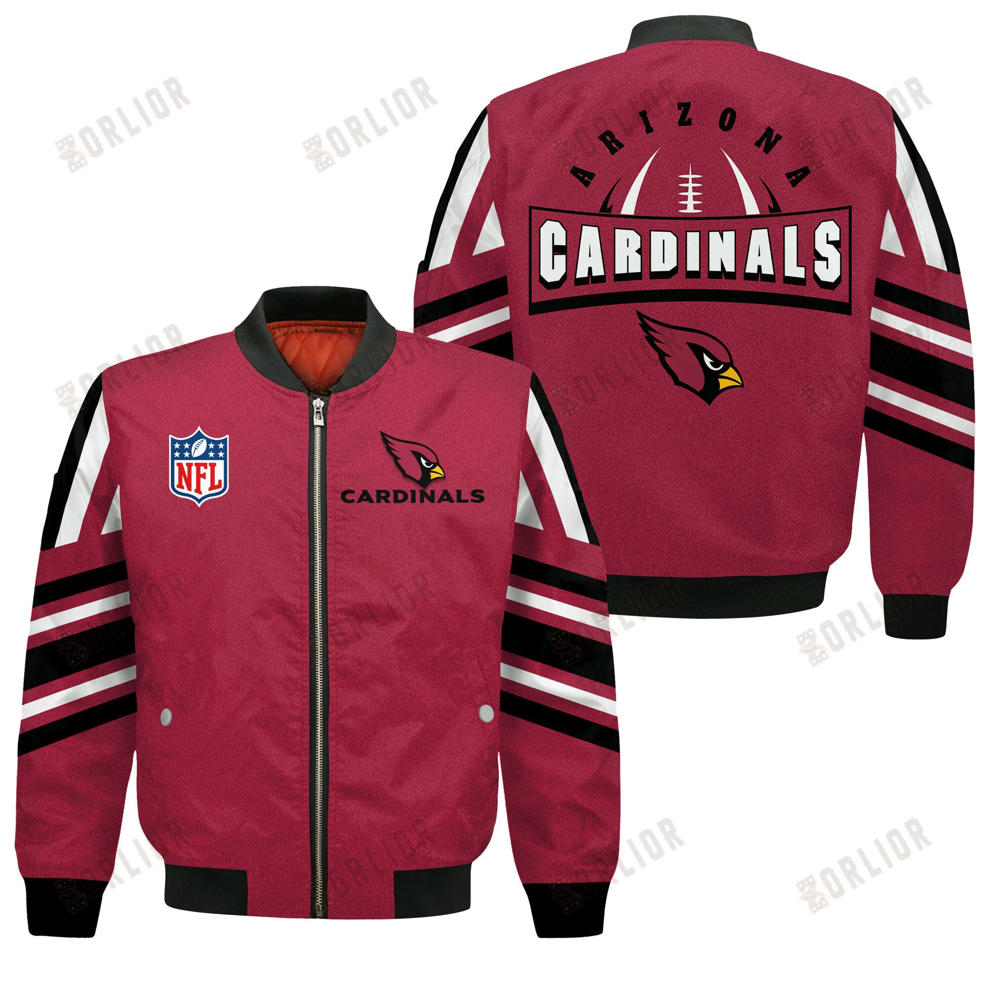 Arizona Cardinals Football Team 2024- 25 Immortal Faith Bomber Jacket