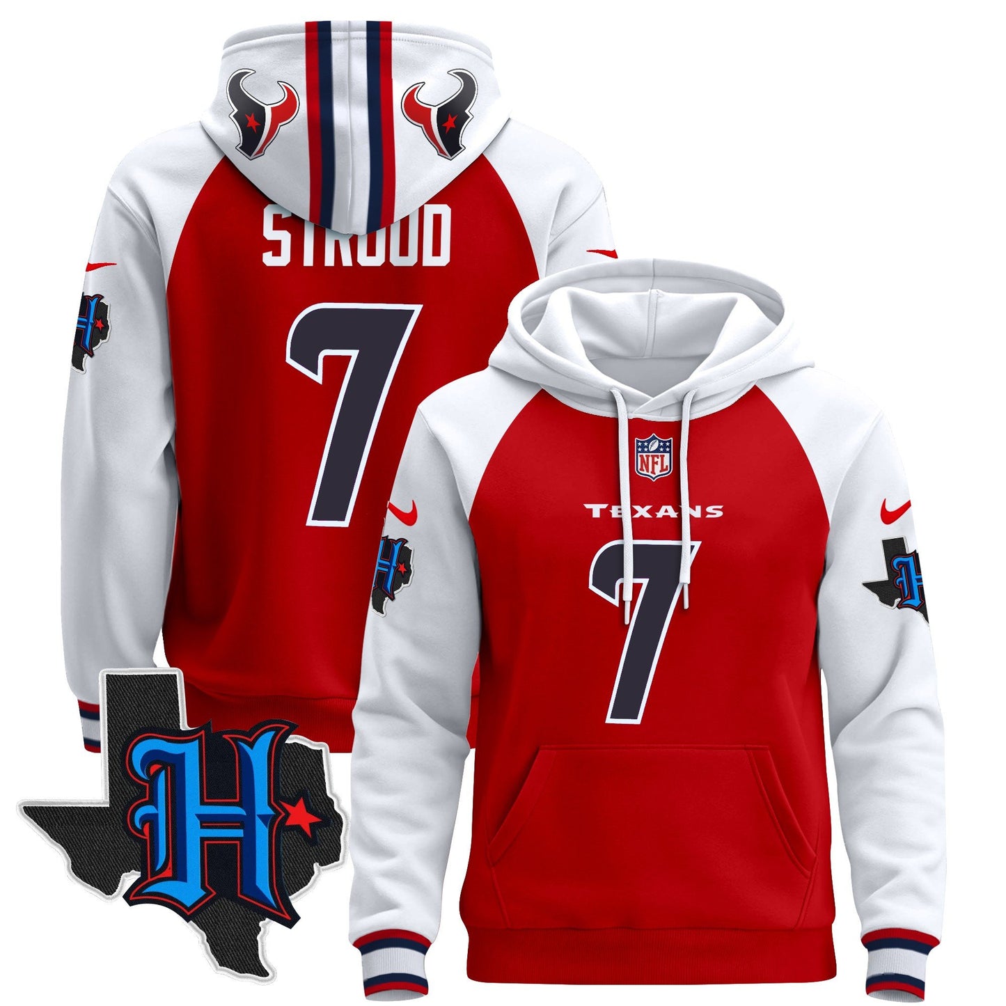 Houston Texans 2024 Pullover Hoodie - All Stitched