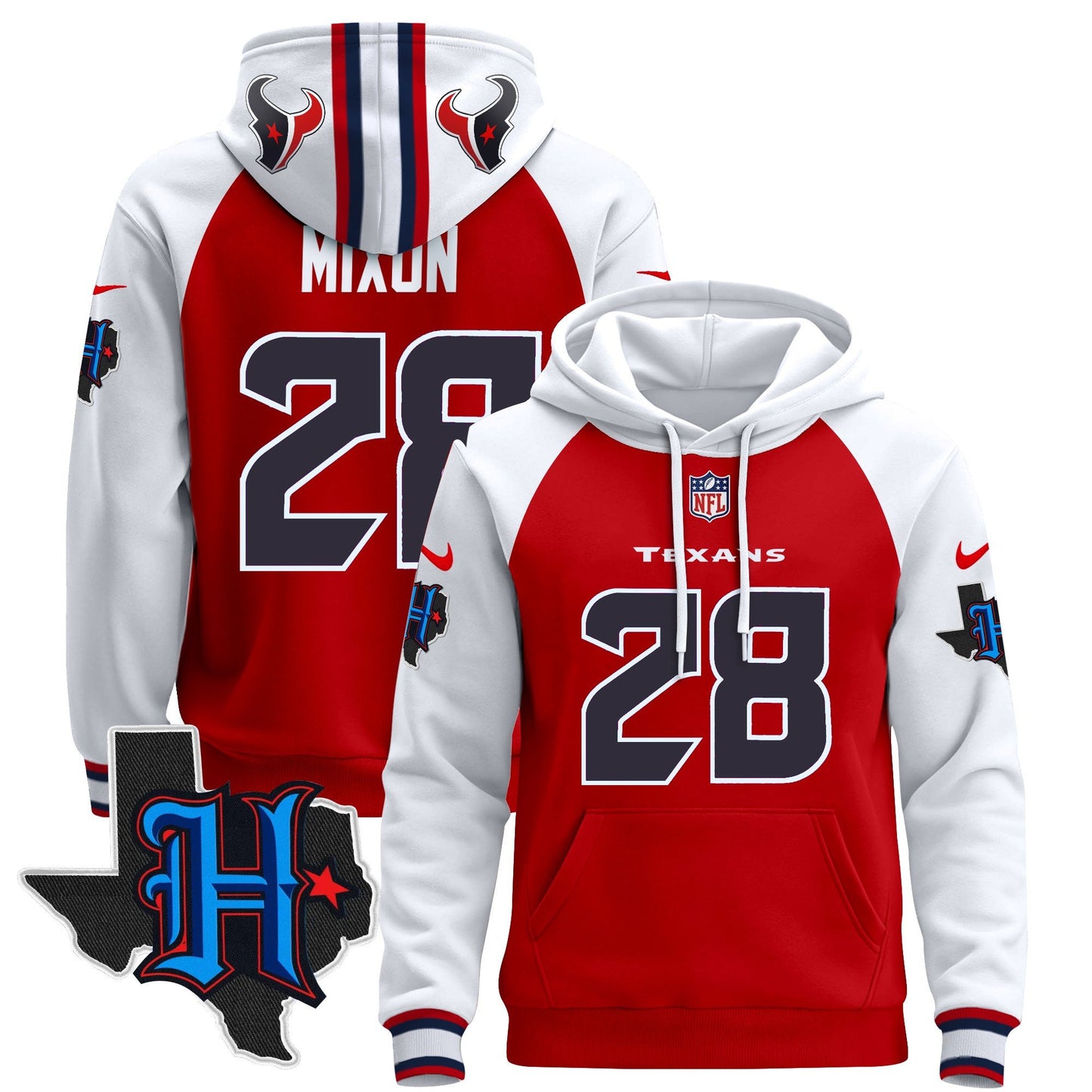 Houston Texans 2024 Pullover Hoodie - All Stitched