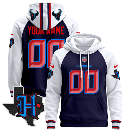 Houston Texans 2024 Custom Pullover Hoodie - All Stitched