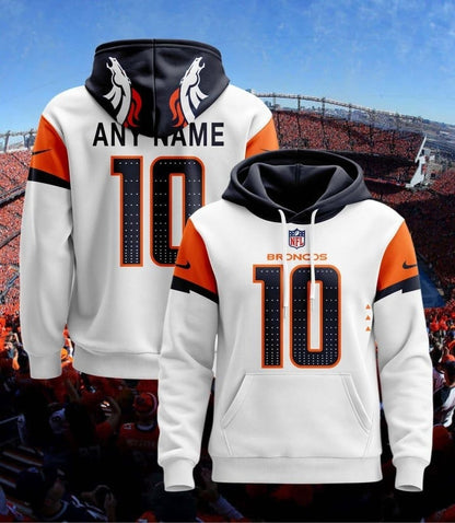 Denver Broncos Pullover Custom Hoodie - All Stitched