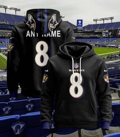 Baltimore Ravens Pullover Custom Hoodie