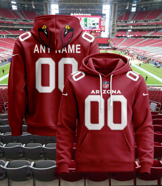 Arizona Cardinals Pullover Custom Hoodie