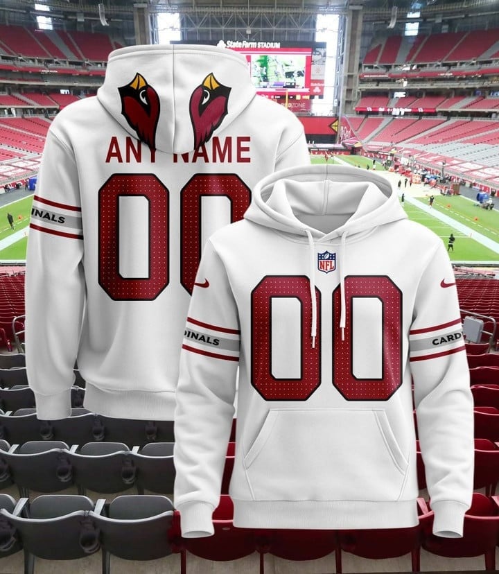 Arizona Cardinals Pullover Custom Hoodie