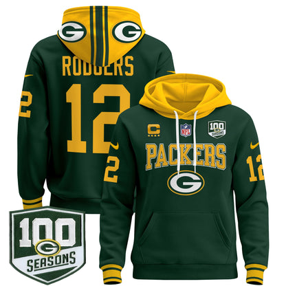 Green Bay Packers 2024 Pullover Hoodie - All Stitched